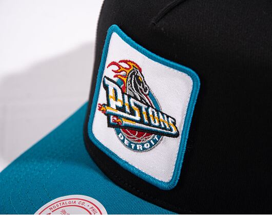 Kšiltovka Mitchell & Ness Nba Truck It Trucker Hwc Pistons Black