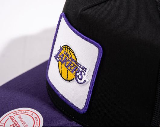 Kšiltovka Mitchell & Ness Nba Truck It Trucker Lakers Black