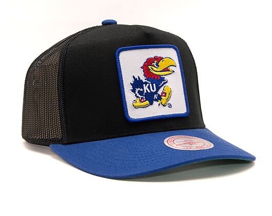 Kšiltovka Mitchell & Ness Ncaa Truck It Trucker Kansas Black