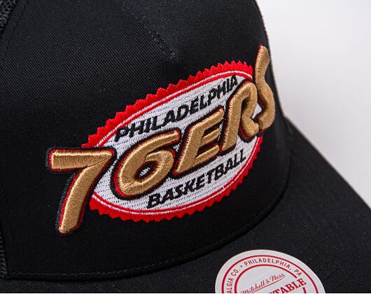 Kšiltovka Mitchell & Ness NBA Team Seal Trucker HWC 76Ers Black