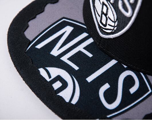 Kšiltovka Mitchell & Ness NBA Munch Time Snapback Nets Black