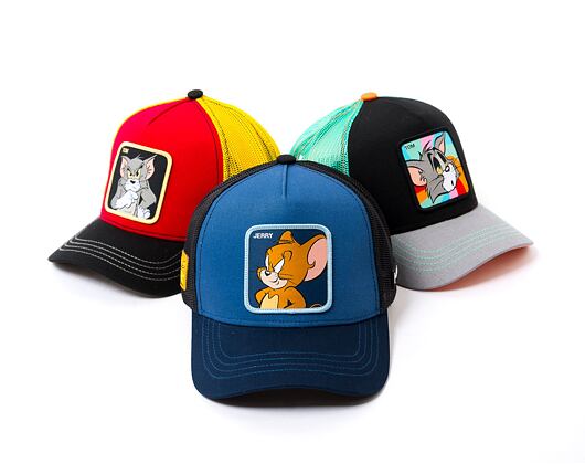 Kšiltovka Capslab Tom & Jerry - Jerry Navy / Blue