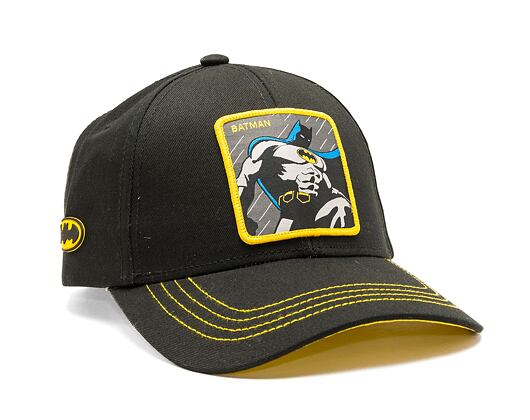 Kšiltovka Capslab Batman - Batman v.2 Black/Yellow Black / Yellow