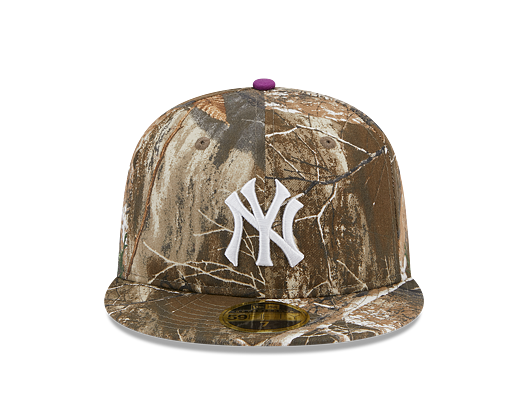 New Era 59FIFTY LP Retro Crown MLB "2000 SUBWAY SERIES" Side Patch New York Yankees Realtree/Purple