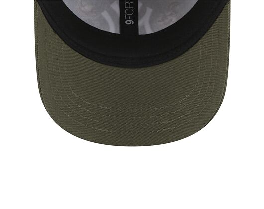 Dětská Kšiltovka New Era 9FORTY Kids MLB Outdoor New York Yankees New Olive / White
