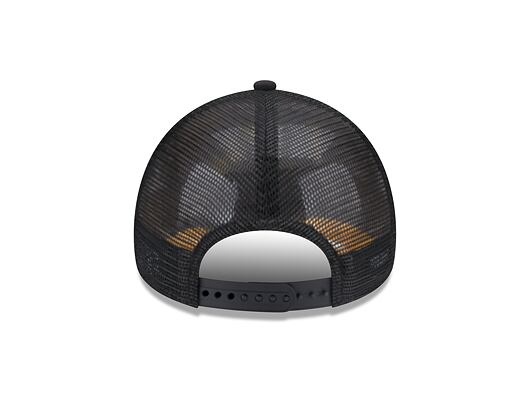 Dětská Kšiltovka New Era 9FORTY Kids A-Frame Trucker DC Print Batman Black / Upright Yellow