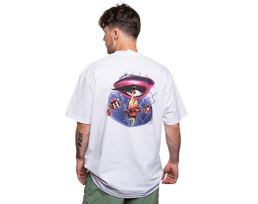 Triko HUF Feline Eye T-Shirt ts02026-white