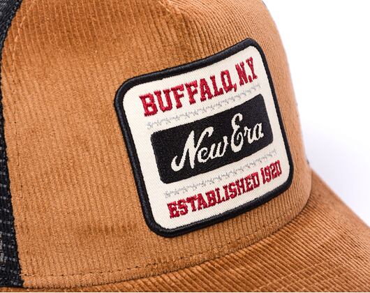 Kšiltovka New Era 9FORTY A-Frame Trucker Cord Trucker Toasted Peanut / Black