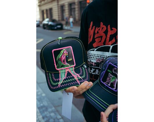Kšiltovka Goorin - 'Drip Pack' - Www.iiired - Black / Purple