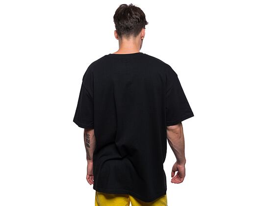 Triko Urban Classics Pop Smoke Faith Oversize Tee Black