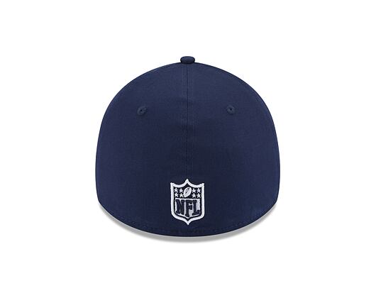 Kšiltovka New Era 39THIRTY NFL Comfort New England Patriots Oceanside Blue / Front Door Red