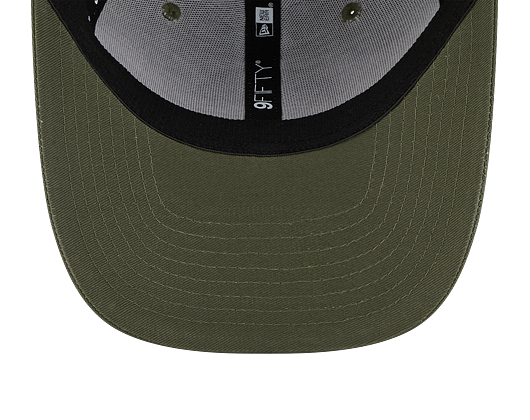 Kšiltovka New Era 9FIFTY Stretch-Snap Rubber Flock Tottenham Hotspur FC New Olive