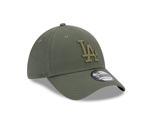 Kšiltovka New Era 39THIRTY MLB League Essential Los Angeles Dodgers New Olive