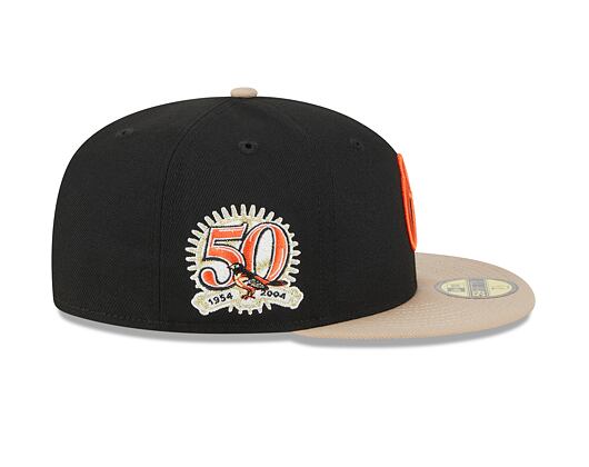 Kšiltovka New Era 59FIFTY MLB "Varsity Pin & Sidepatch" Baltimore Orioles Cooperstown