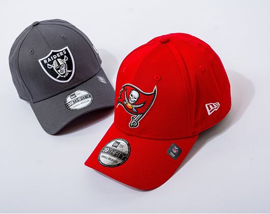 Kšiltovka New Era 39THIRTY NFL Comfort Tampa Bay Buccaneers Scarlet / Front Door Red