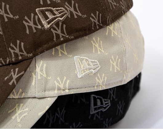 Kšiltovka New Era 9FORTY MLB Monogram New York Yankees Walnut
