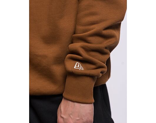 Mikina New Era MLB Large Logo Oversized Crewneck Los Angeles Dodgers Cooperstown Toasted Peanut / Na