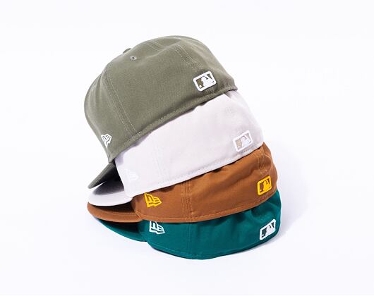 Kšiltovka New Era - MLB Essential 59FIFTY - NY Yankees - New Olive / White