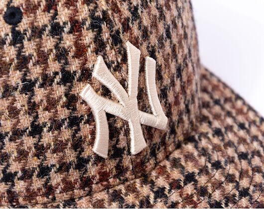 Kšiltovka New Era 59FIFTY MLB Harris Tweed New York Yankees Brown