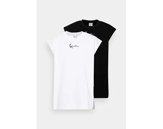 Balení dvou triček bez rukávů Karl Kani 2 Pack Sleeveless Tee black/white