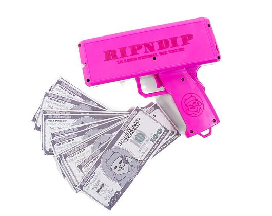 Pistole na peníze Rip N Dip Moneybag Money Gun Hot Pink