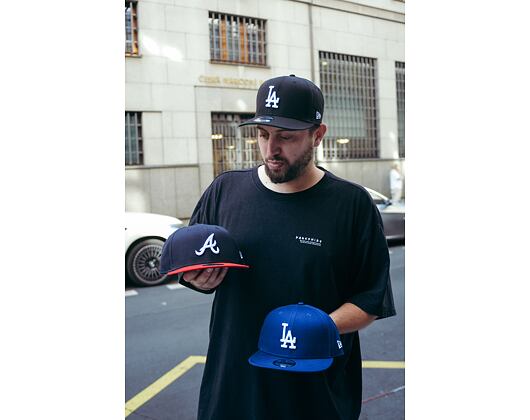 Kšiltovka New Era - MLB Basic 59FIFTY - LA Dodgers - Black / White
