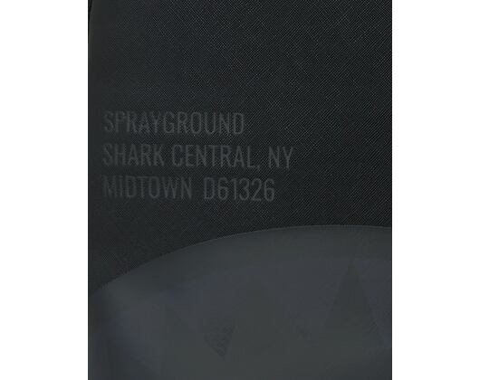 Batoh Sprayground Shark Central: 2.0: Black On Black DLXSV Backpack
