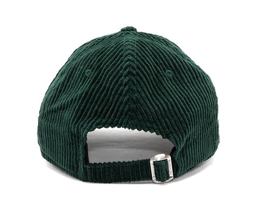 Kšiltovka New Era 9FORTY MLB Wide Cord Los Angeles Dodgers Dark Green / Stone