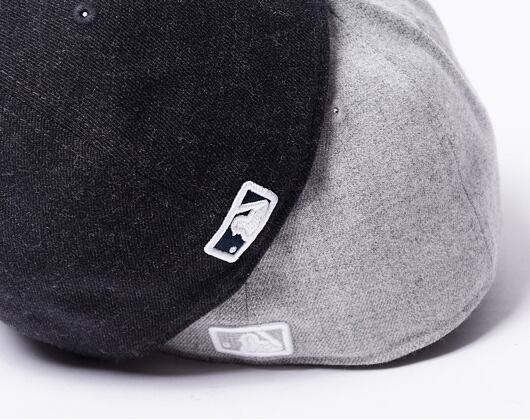 Kšiltovka New Era 39THIRTY MLB Heather Wool New York Yankees Grey