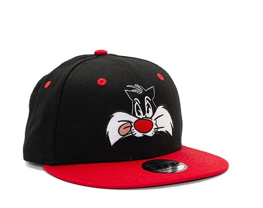 Dětská Kšiltovka New Era 9FIFTY Kids Looney Sylvester Black / Scarlet