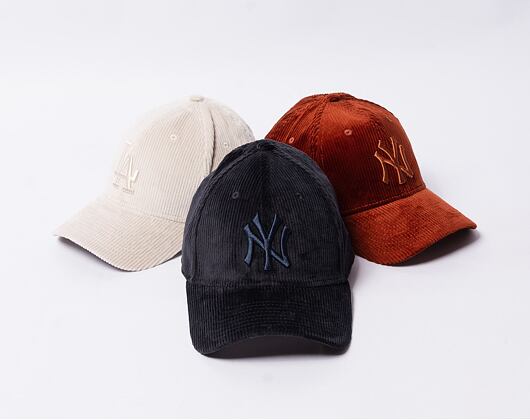 Kšiltovka New Era 39THIRTY MLB Wide Cord New York Yankees Navy / Navy