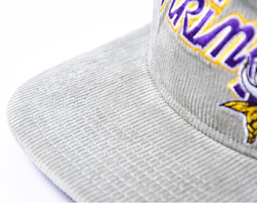 Kšiltovka New Era Golfer Corduroy Minnesota Vikings