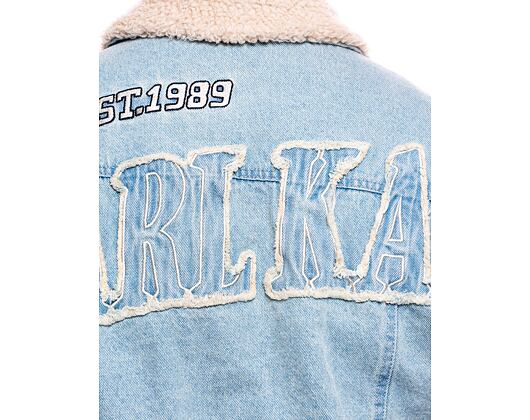 Bunda Karl Kani OG Denim Trucker Jacket light dirty blue