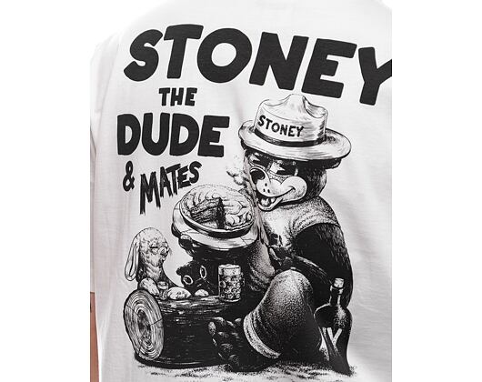 Triko The Dudes Mates Tee White