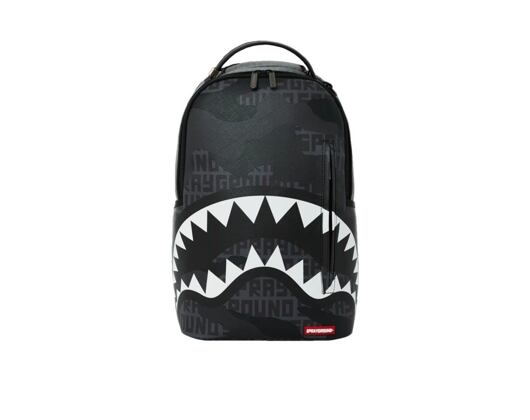 Batoh Sprayground Camo Infinity Black DLXSV Backpack Black / White