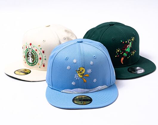 Kšiltovka New Era 59FIFTY Festive Tweety Sky Blue