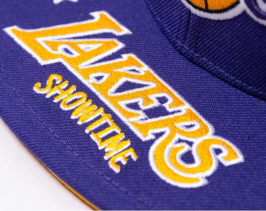 Kšiltovka Mitchell & Ness All Out Snapback NBA LOS ANGELES LAKERS Purple