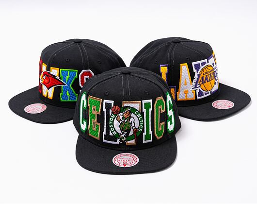 Kšiltovka Mitchell & Ness Varsity Bust Snapback NBA BOSTON CELTICS Black