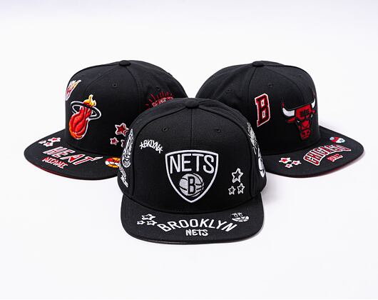 Kšiltovka Mitchell & Ness All Out Snapback NBA BROOKLYN NETS Black