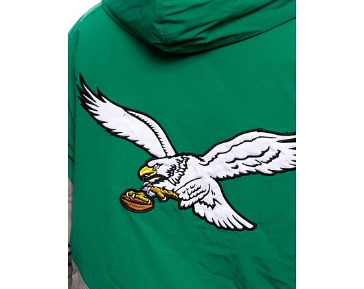 Bunda Mitchell & Ness Retro Full Zip Jacket NFL PHILADELPHIA EAGLES Green / Grey