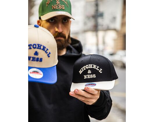 Kšiltovka Mitchell & Ness Vntg Thread Stretch Snapback Branded Branded Black