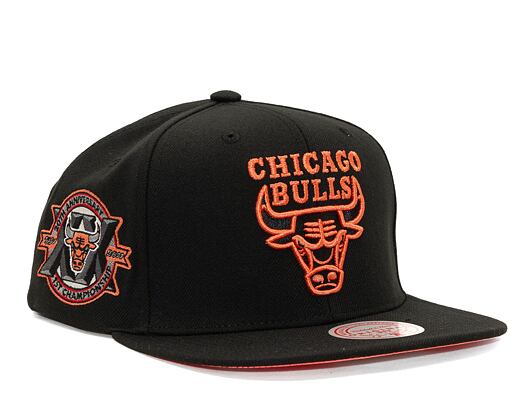 Kšiltovka Mitchell & Ness NBA Core Vi Snapback Chicago Bulls Black