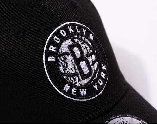 Kšiltovka New Era 9FORTY NBA Infill Brooklyn Nets Black / Graphite Grey