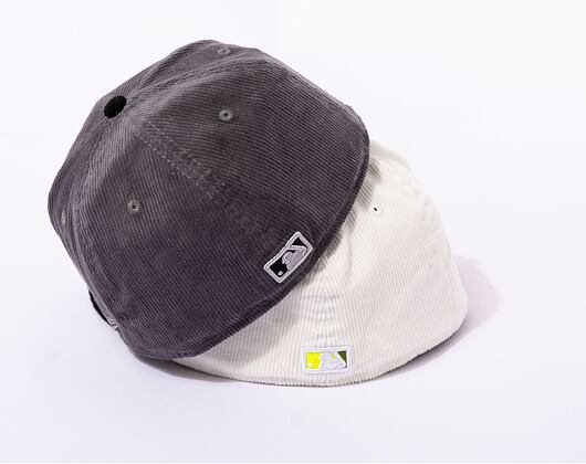 Kšiltovka New Era 59FIFTY MLB Cord New York Yankees Graphite Grey / Black