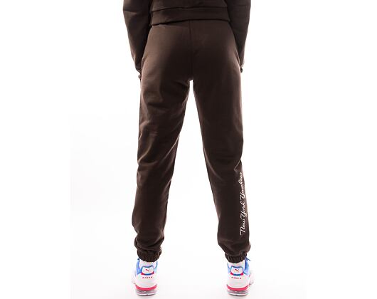 Dámské tepláky New Era MLB Lifestyle Joggers New York Yankees Brown / White