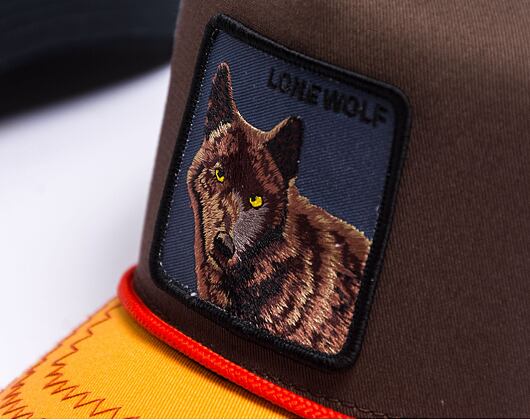 Kšiltovka Goorin - Lone Wolf 100 A-Frame - Brown