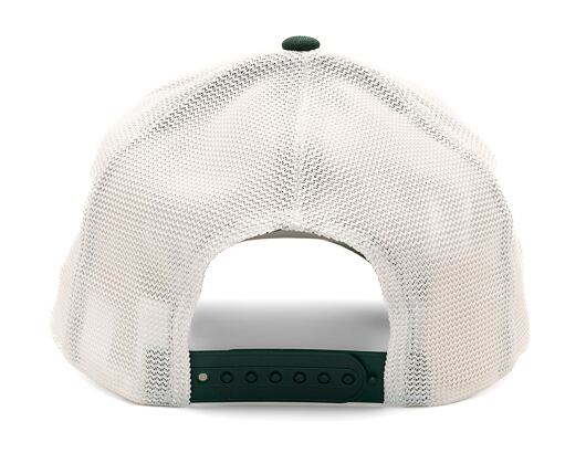 Kšiltovka New Era 9FORTY A-Frame Trucker Washed Dark Green