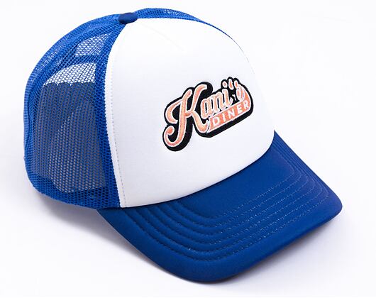 Kšiltovka Karl Kani Diner Trucker Cap Blue/White