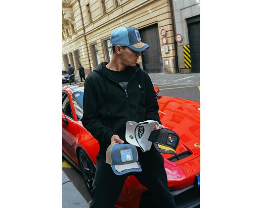 Kšiltovka Goorin - Silky Rabbit Trucker - Denim