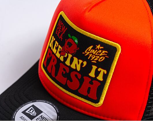 Kšiltovka New Era 9FORTY A-Frame Trucker Patch Trucker - Orange